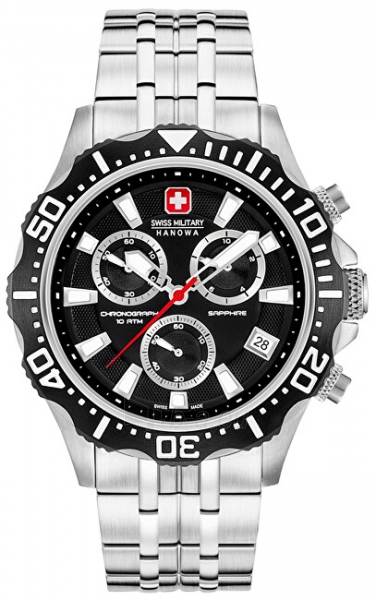 Vīriešu pulkstenis Swiss Military Hanowa Patrol Chrono 5305.04.007 paveikslėlis 3 iš 3