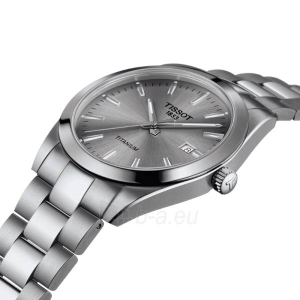 Vyriškas laikrodis Tissot Gentlemen Titanium T127.410.44.081.00 paveikslėlis 3 iš 8