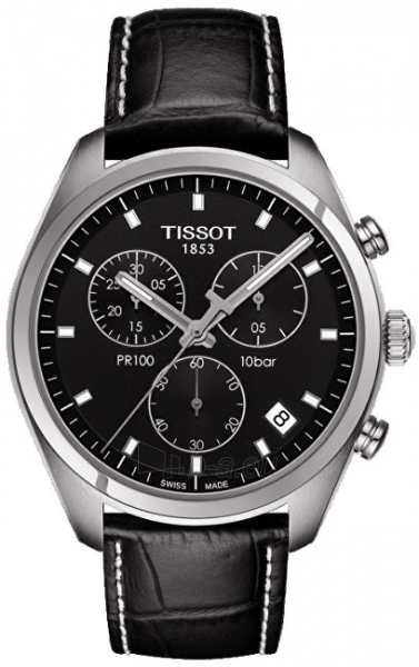 Male laikrodis Tissot PR 100 GENT CHRONOGRAPH T101.417.16.051.00