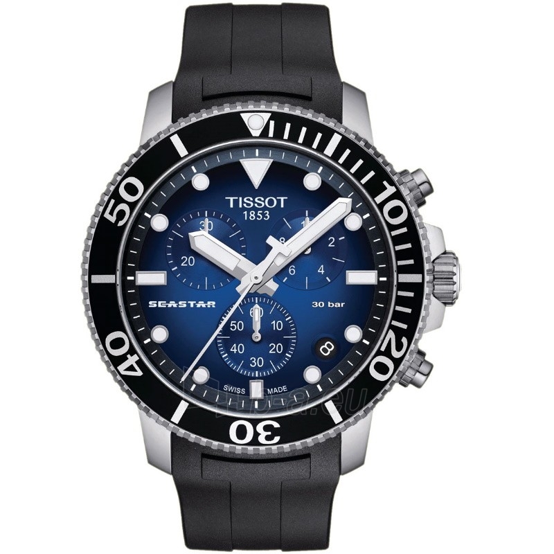 Vyriškas laikrodis Tissot Seastar 1000 Chronograph T120.417.17.041.00 paveikslėlis 1 iš 9