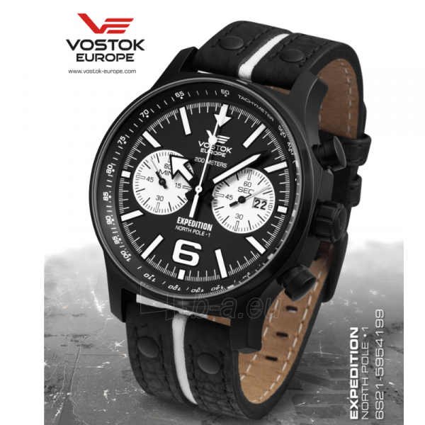 Male laikrodis Vostok-Europe Expedition 6S21-5954199 paveikslėlis 2 iš 10