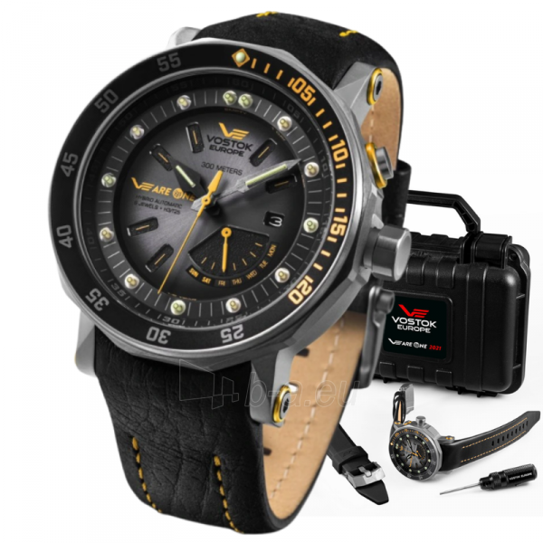 Male laikrodis VOSTOK EUROPE VEareONE 2021 Special Edition PX84-620H449 paveikslėlis 1 iš 4