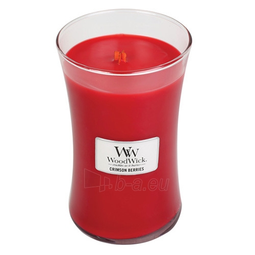 WoodWick Scented candle vase Crimson Berries 609 g paveikslėlis 1 iš 1