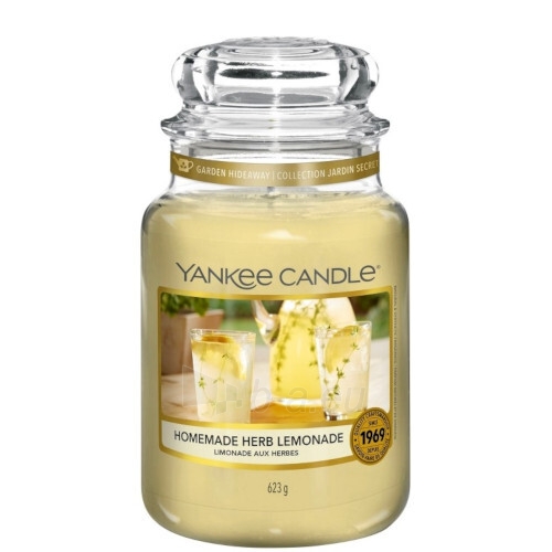 Yankee Candle Aromatic candle Classic large Homemade Herb Lemonade 623 g paveikslėlis 1 iš 1