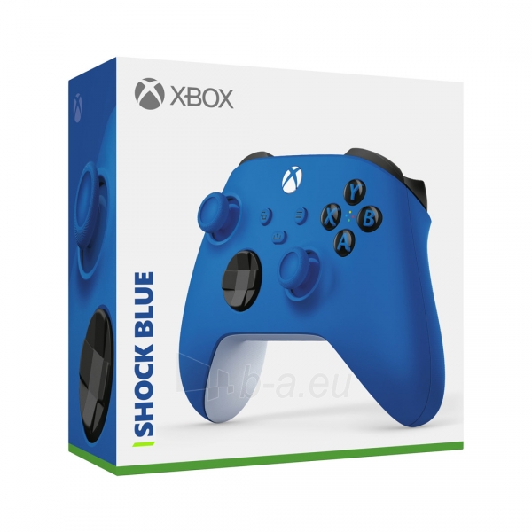 Žaidimų vairalazdė Microsoft XBOX Series Wireless Controller shock blue paveikslėlis 4 iš 5