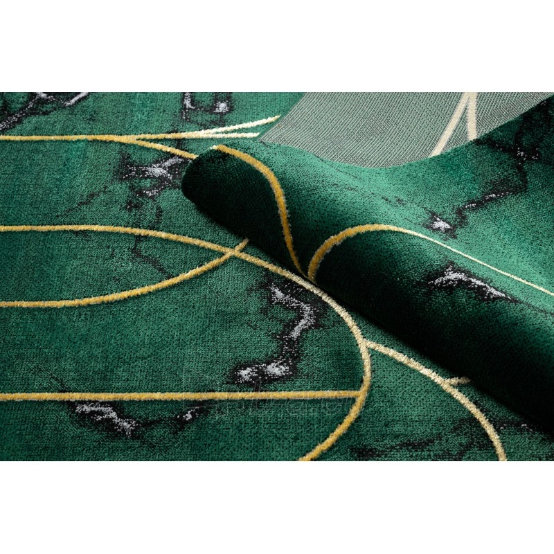 Žalias kilimas su aukso akcentais EMERALD Art deco | 120x170 cm paveikslėlis 12 iš 16