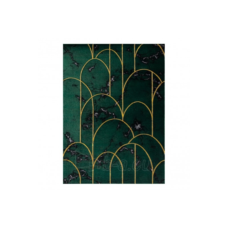 Žalias kilimas su aukso akcentais EMERALD Art deco | 120x170 cm paveikslėlis 3 iš 16