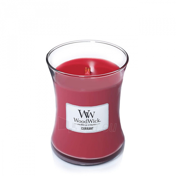 Žvakė WoodWick Scented candle vase medium Currant 275 g paveikslėlis 1 iš 2