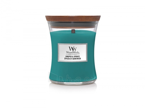 Žvakė WoodWick Scented candle vase medium Juniper & Spruce 275 g paveikslėlis 1 iš 1