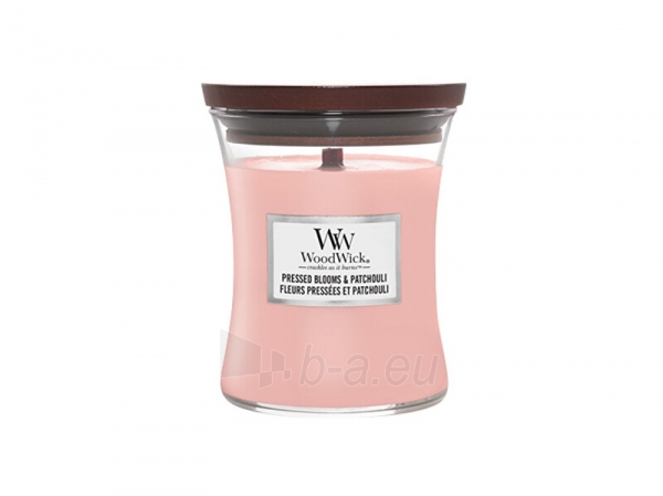 Žvakė WoodWick Scented candle vase medium Pressed Blooms & Patchouli 275 g paveikslėlis 1 iš 1