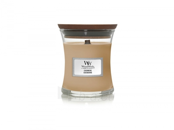 Žvakė WoodWick Scented candle vase small Cashmere 85 g paveikslėlis 1 iš 1