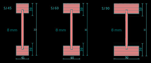 steico joist matmenys