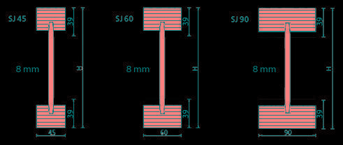 steico joist matmenys